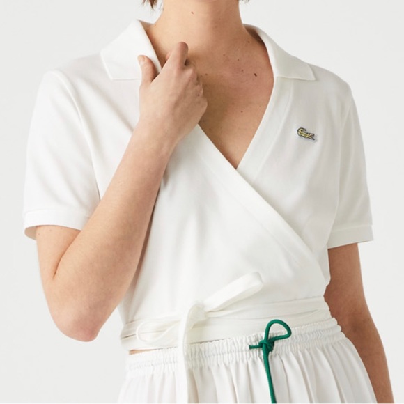 Lacoste Women's LIVE Wrap-Front Piqué
Polo Shirt - Picture 5 of 7